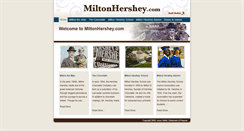 Desktop Screenshot of miltonhershey.com